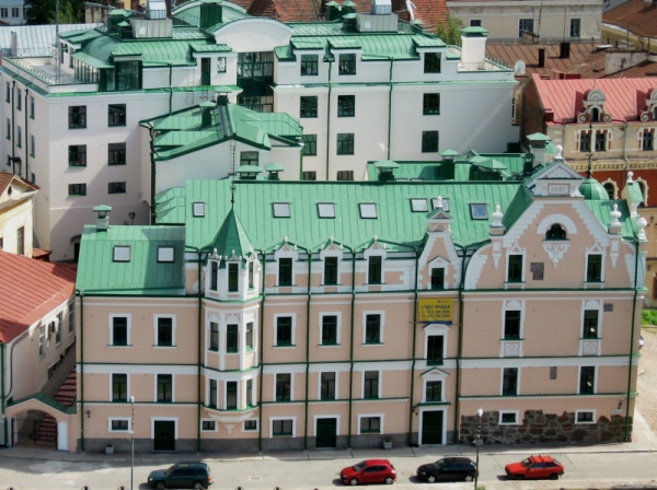 "Королевский дом" в г. Выборге. Реконструкция кровли
